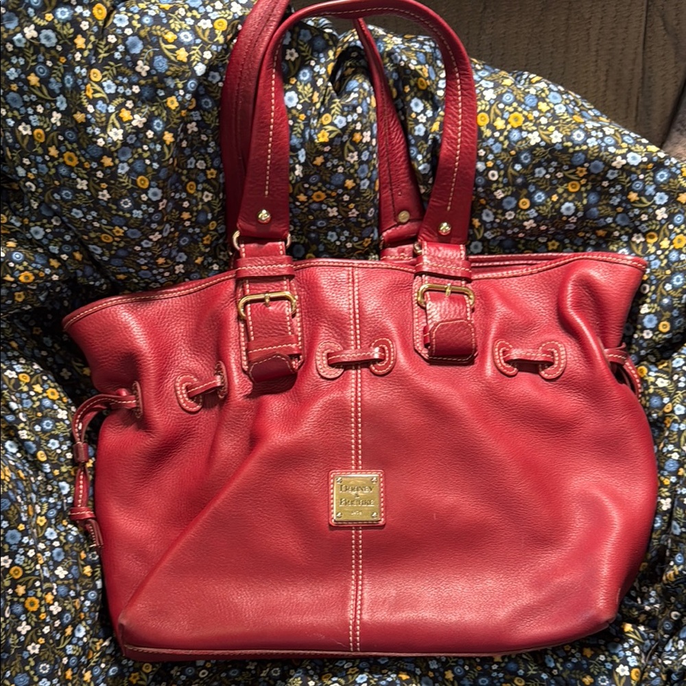 RARE VINTAGE Dooney & Bourke Ciara Bag - CRANBERRY COLOR
